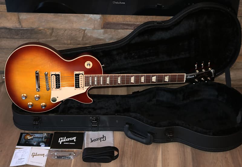 2022 Gibson Les Paul Classic Limited Satin Iced Tea / 61