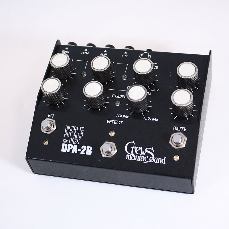 CREWS MANIAC SOUND DPA-2B Preamp for Bass [06/29]