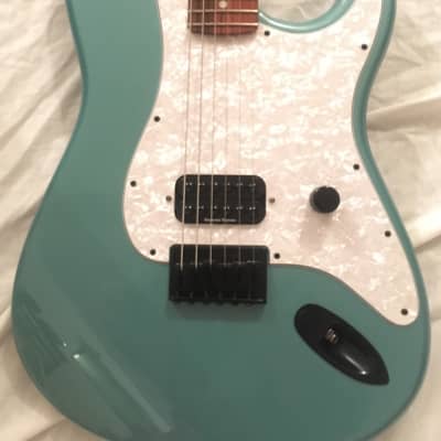 Custom Tom Delonge Teal Green Metallic Fender Stratocaster Hardtail w/ Case image 6