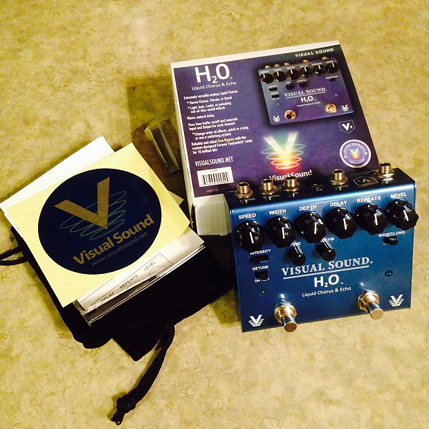 Visual Sound H2O Liquid Chorus And Echo 2015 Reverb