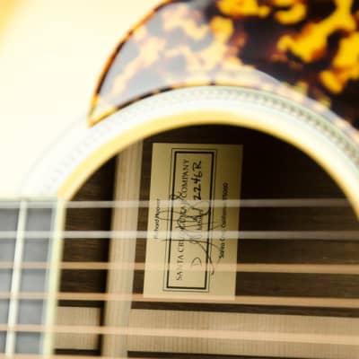 Used 1999 Santa Cruz D Brazilian Rosewood Tony Rice Professional Dreadnought Acoustic Guitar, Hard Case image 19