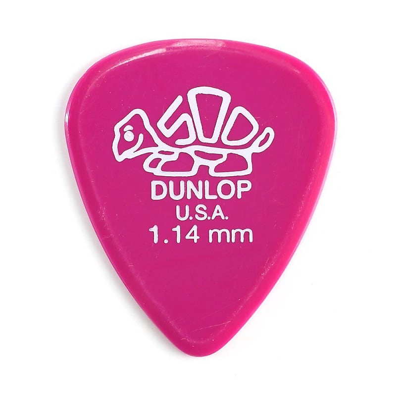 Dunlop 41B114 Delrin Acoustic Standard 1.14mm Guitar Picks (36-Pack) image 1