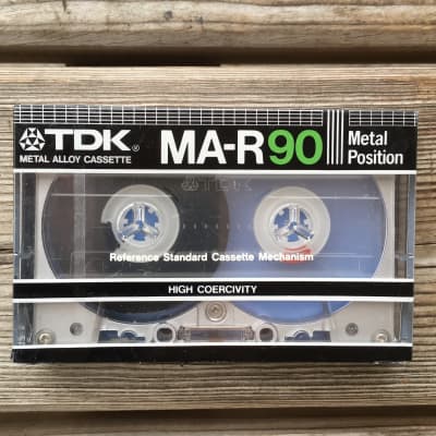 TDK MA-R90 (Sealed!) Metal Alloy Cassette - Collectors item NOS