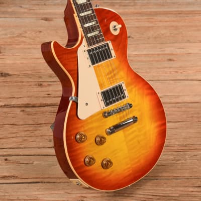 Gibson Demo Shop 58 Les Paul Standard Washed Cherry Sunburst 2021 LEFTY image 2