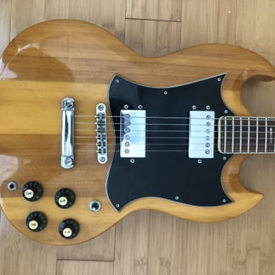 ARIA SG Type 1970年代製 日本製 送料込み　マツモク Aria SG 70's Natural | Reverb