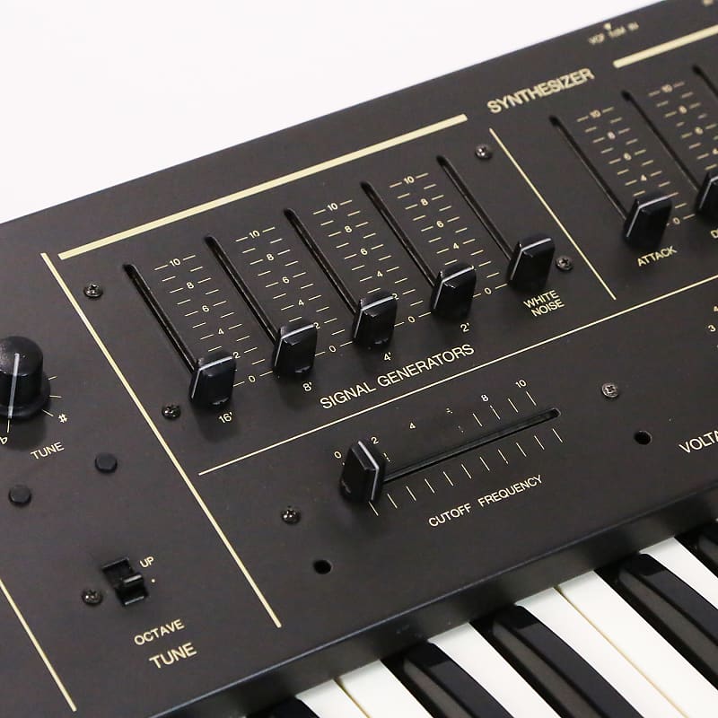 1980 Korg Delta DL-50 Vintage Analog Synthesizer 49-Key | Reverb