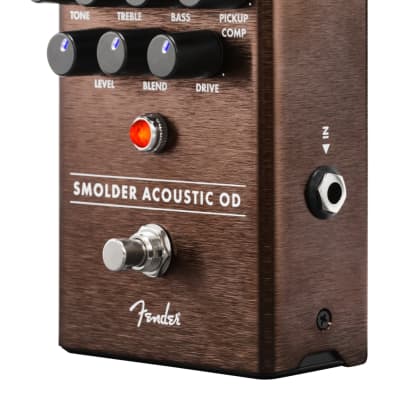 New Fender Smolder Acoustic Overdrive Guitar Effects Pedal image 3