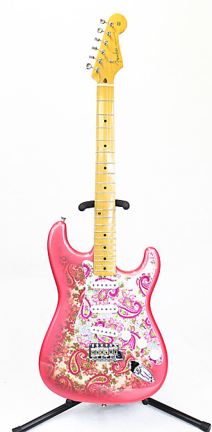 Fender Paisley Stratocaster Pink Paisley Finish Made in