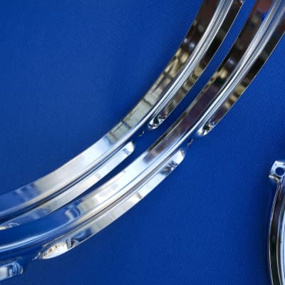 Sonor Phonic Ferromanganese Hoops 2 x 10", 12", 13", 16" Germany Vintage image 8