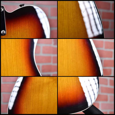 Fender 60's Custom Telecaster With Bigsby Japan 2007 3-Color Sunburst w/Hardshell Case image 15