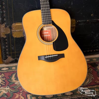 Yamaha FGX3 Red Label Dreadnought Natural | Reverb