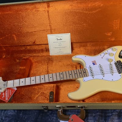 NEW!! 2023 Fender Yngwie Malmsteen Artist Series Signature Stratocaster - Vintage White - Authorized Dealer!! RARE! In Stock - 8.1lbs - G02296 image 11