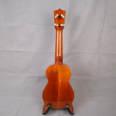 kamaka hf1 hawaiian koa soprano ukulele  2005 resotored in ecellect condition with case image 6