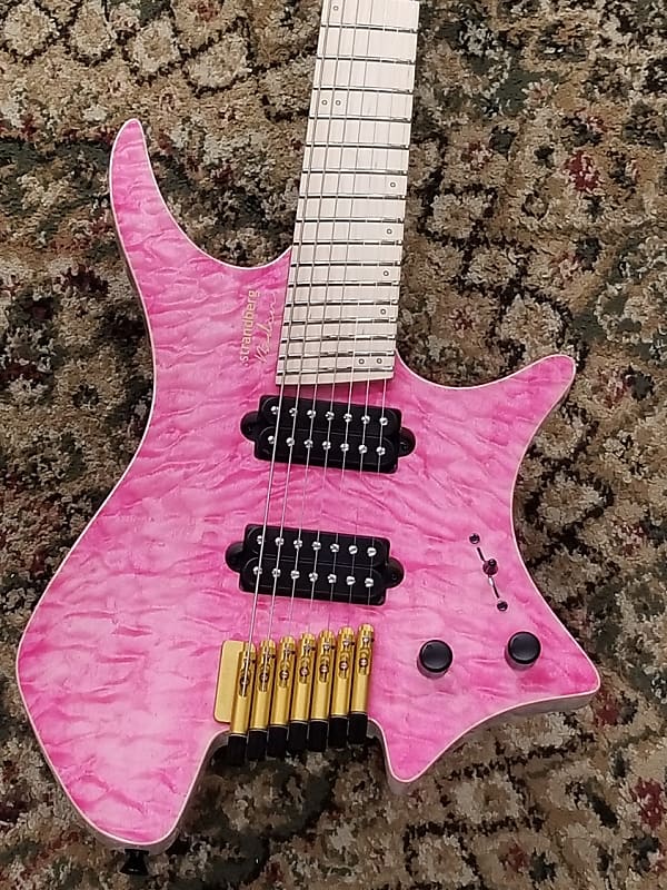 魅力の Strandberg Boden J7 Standard 5A Quilted Maple(Gold Hardware ギター