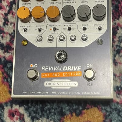 Reverb.com listing, price, conditions, and images for origin-effects-revivaldrive-hot-rod