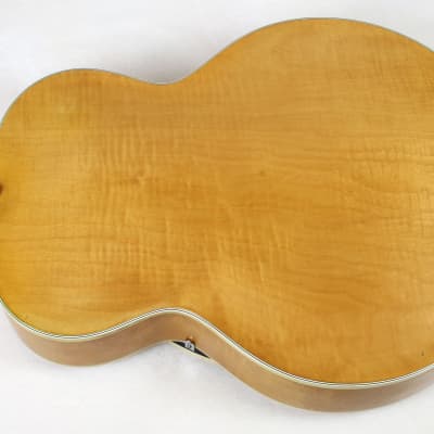 Vintage 1943 GRETSCH Synchromatic 160 Acoustic Archtop w/Cat's Eye F-Holes, Natural Finish image 3