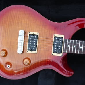 1993 Paul Reed Smith PRS Custom 22 Cherry Sunburst Hard Tail Sweet Switch Guitar With OHSC image 7