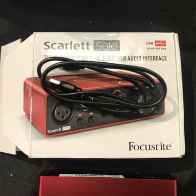 Focusrite Scarlett Solo Audio Interface (Philadelphia,PA) image 6