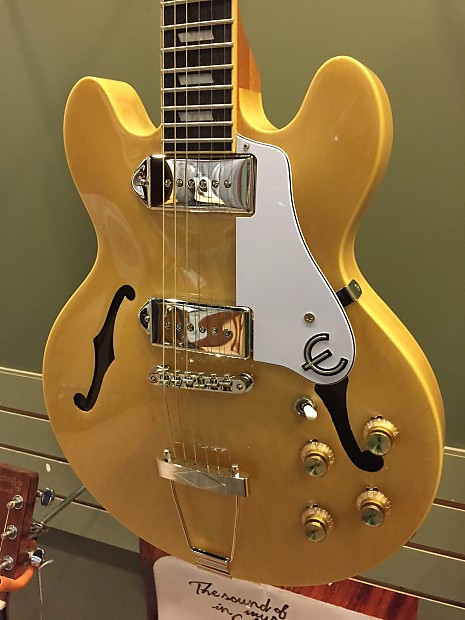 Epiphone Casino Coupe Hollow Body Electric Guitar Natural