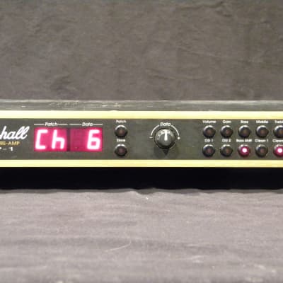 Marshall JMP-1 Valve MIDI Preamp | Reverb