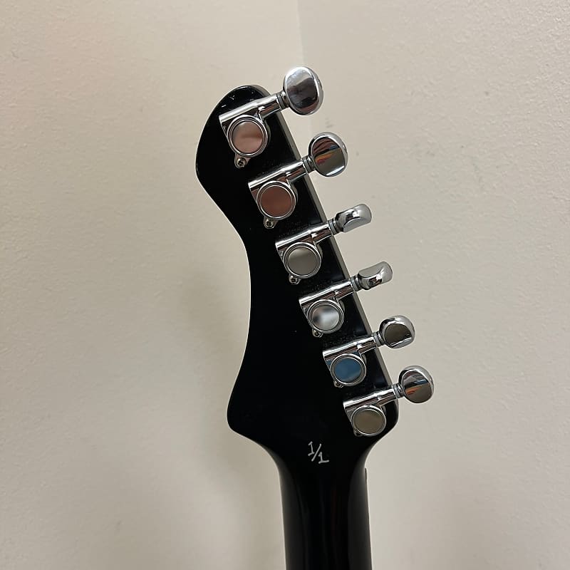 Moniker Zuma USA Electric Guitar Black w/ Paisley Pickguard Moniker Zuma USA Electric Guitar Black w/ Paisley Pickguard