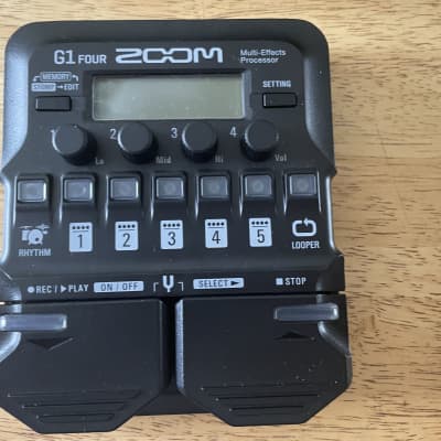 Reverb.com listing, price, conditions, and images for zoom-g1-four
