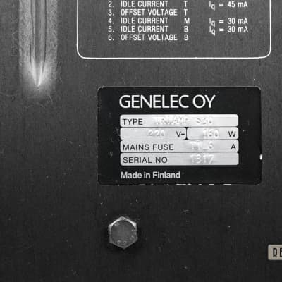 Genelec Triamp S30 Studio Monitor Pair image 7