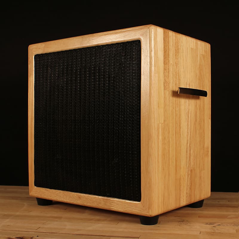 1x10 Speaker Cab, Unloaded, Solid Salvaged Maple "Superchunk" image 1
