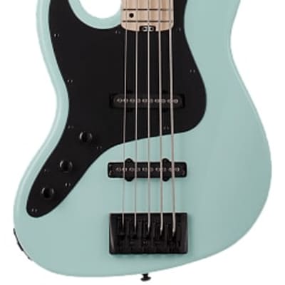 Schecter Guitar Research J-5 Electric BassW/Maple , Left Handed, Sea Foam Green 2915 image 2