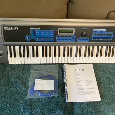 E-MU Systems PK-6 Proteus Keys 61-Key 64-Voice Sampler synthesizer with PROM1 Sound ROM + Extra's