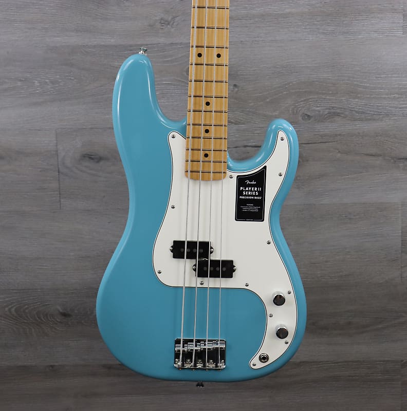 Fender Player II Precision Bass Aquatone Blue image 1