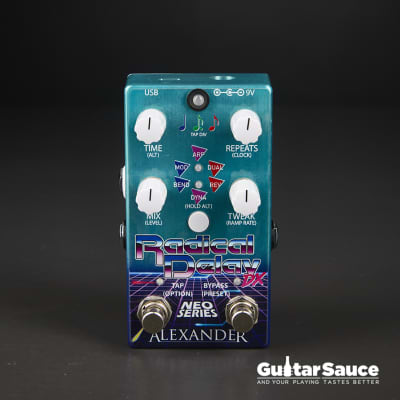 Reverb.com listing, price, conditions, and images for alexander-pedals-radical-delay-dx