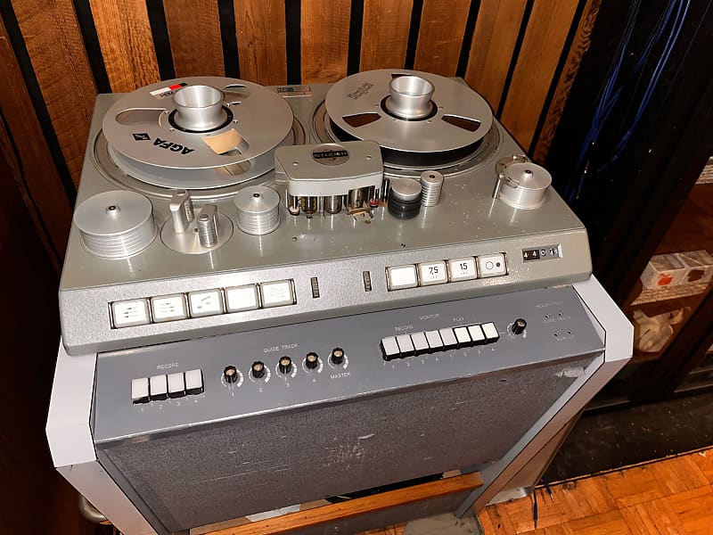 Studer J-37 4-Track Reel to Reel Tape Machine | Reverb Studer J-37 4-Track Reel to Reel Tape Machine | Reverb