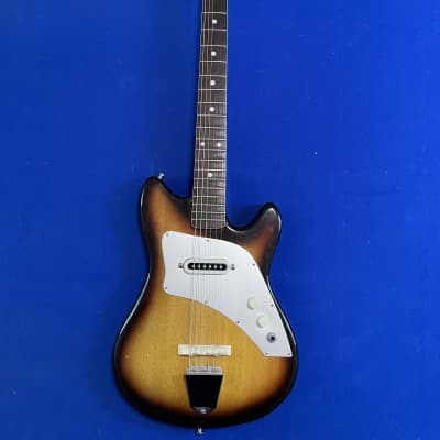 Kent Polaris 1 1960s Sunburst - vintage electric guitar made in Japan image 1