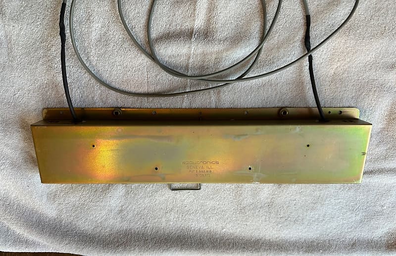 Accutronics Spring Reverb Tank, Model 235720, 1975 Gold Reverb