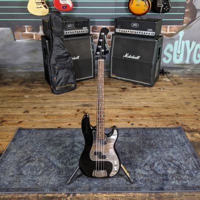 Bass Collection ‘Lizzy’ Power Bass Jet Black Electric Bass for sale