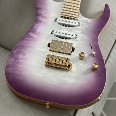 Saito S-624 SSH with Hard Maple and Gold Hardware in Kunzite 232421 image 3