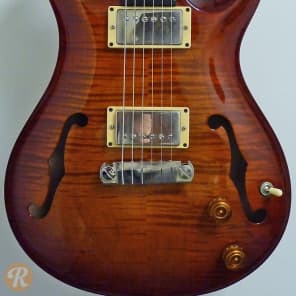 PRS McCarty Hollowbody II with Birds and 10 Top Sunburst 1999