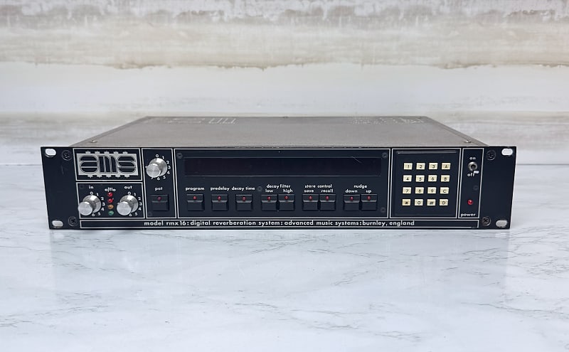 AMS RMX16 Digital Reverberation System | Reverb Estonia