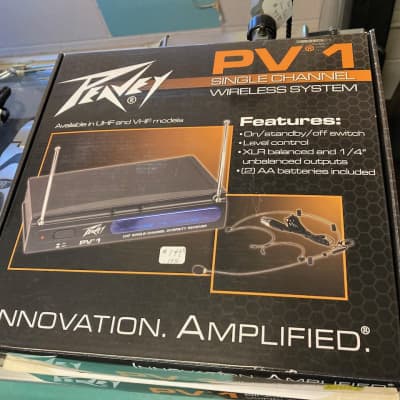 Peavey PV-1 V1 BHS Wireless Headset Microphone System image 1