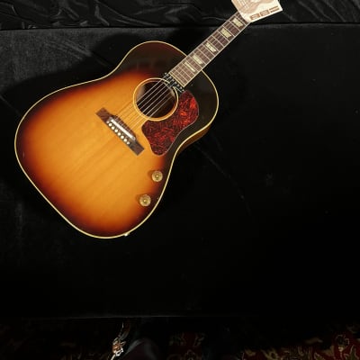 1957 Gibson J 160 E Sunburst SN# U 22622 for sale