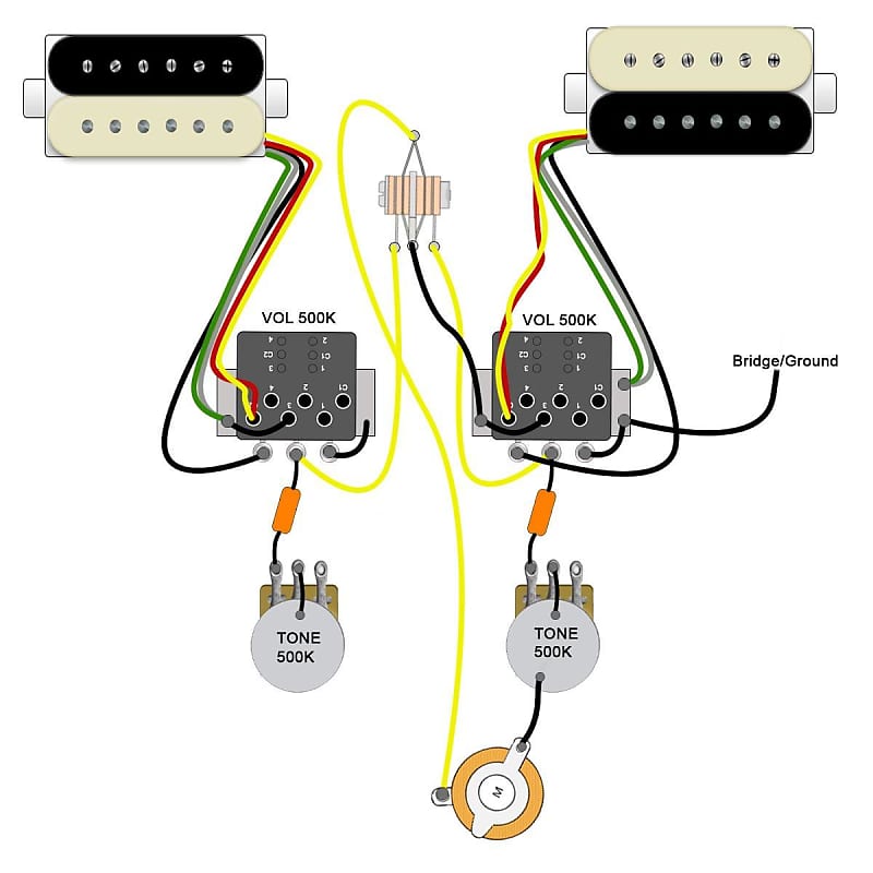 Les Paul Coil Split Wiring Kit - Switchcraft Toggle, | Reverb UK