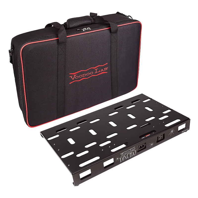 Voodoo Lab Dingbat Medium Pedalboard (with Pedal Power Plus 2 Power Supply and Carry Bag) image 1