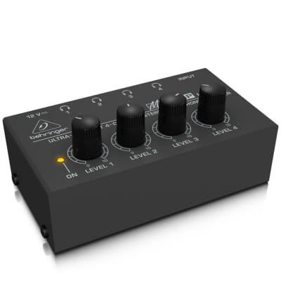 Behringer - HA400 - Ultra Compact 4-Channel Stereo Headphone Amplifier image 3