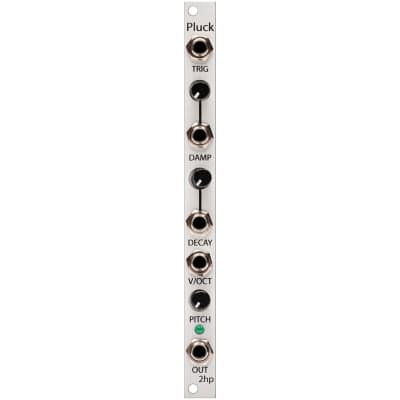 2hp PLUCK Physical Modeling Synth Voice Eurorack Module image 1