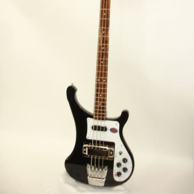 Rickenbacker 4003S Electric Bass Guitar - Jetglo with Case image 2