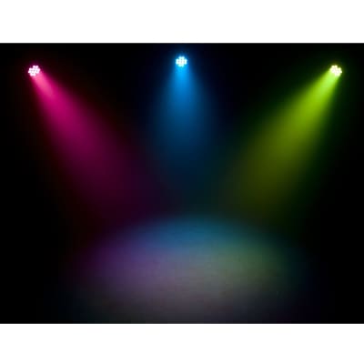 Chauvet DJ SlimPAR T12 BT LED RGB Bluetooth Wireless Wash Par Effect Light image 11