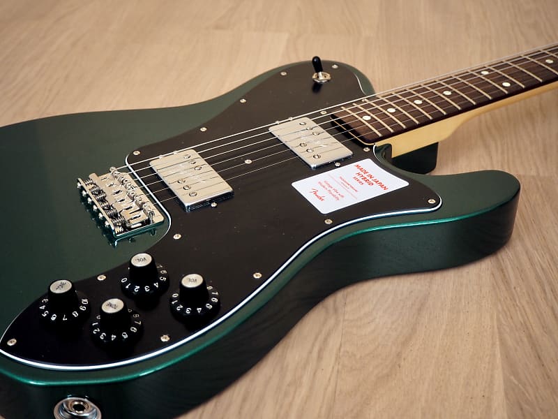 ギター Made in Japan Hybrid Telecaster Deluxe 2020 Fender Hybrid Telecaster Deluxe Sherwood Green Mint Condition
