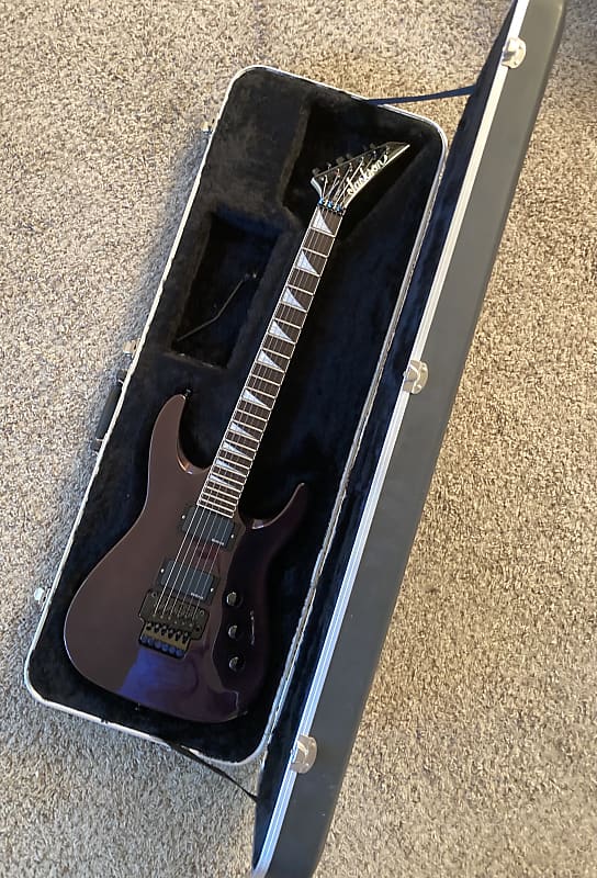 Jackson GC37BC 2000 Black Cherry dinky soloist dk | Reverb
