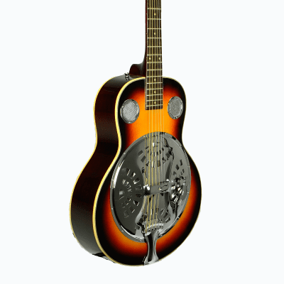 De Rosa Dobro Resonator Acoustic Guitar DBI-8-VSB-TS 2020 Tobacco Sunburst image 2